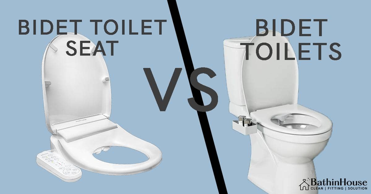bidet toilet seat vs bidet toilet