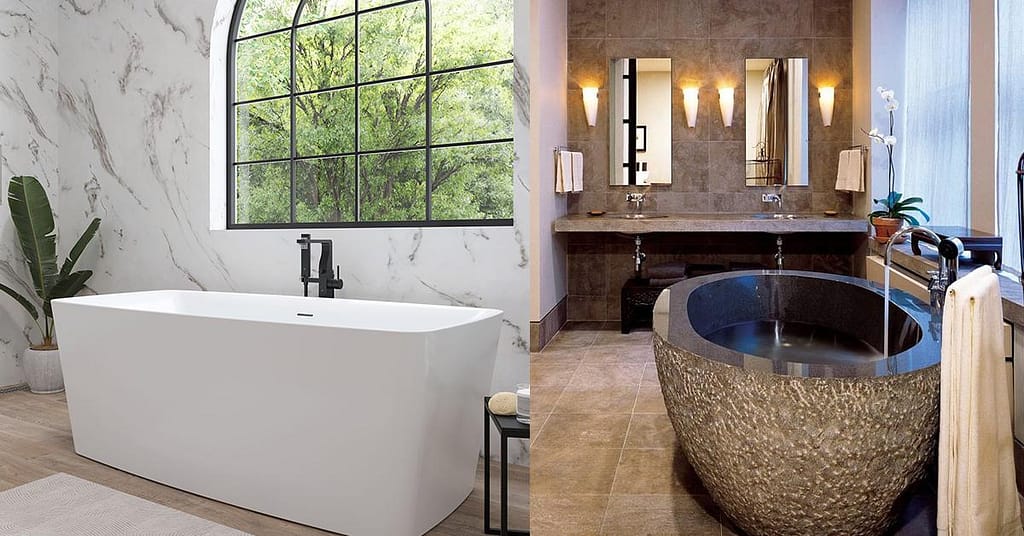 Integrating-the-bathtub-into-the-bathroom's-design-theme