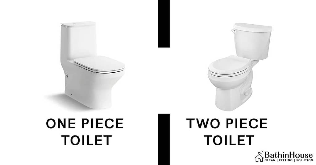 One-Piece vs. Two-Piece Toilets