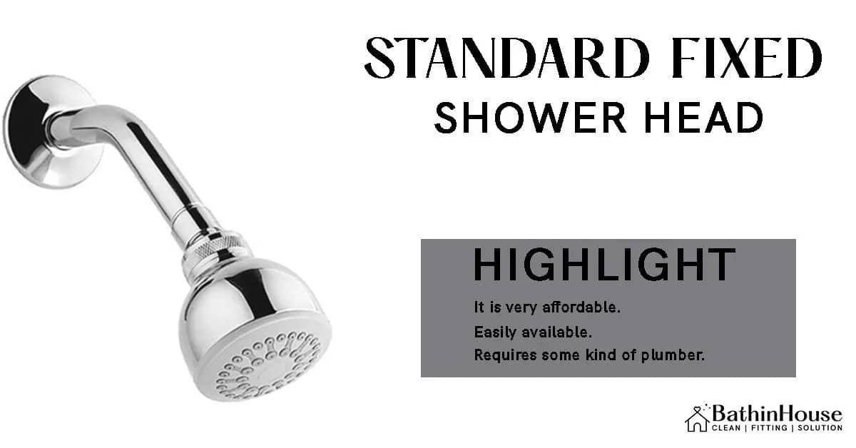 Standard Fixed Shower Head